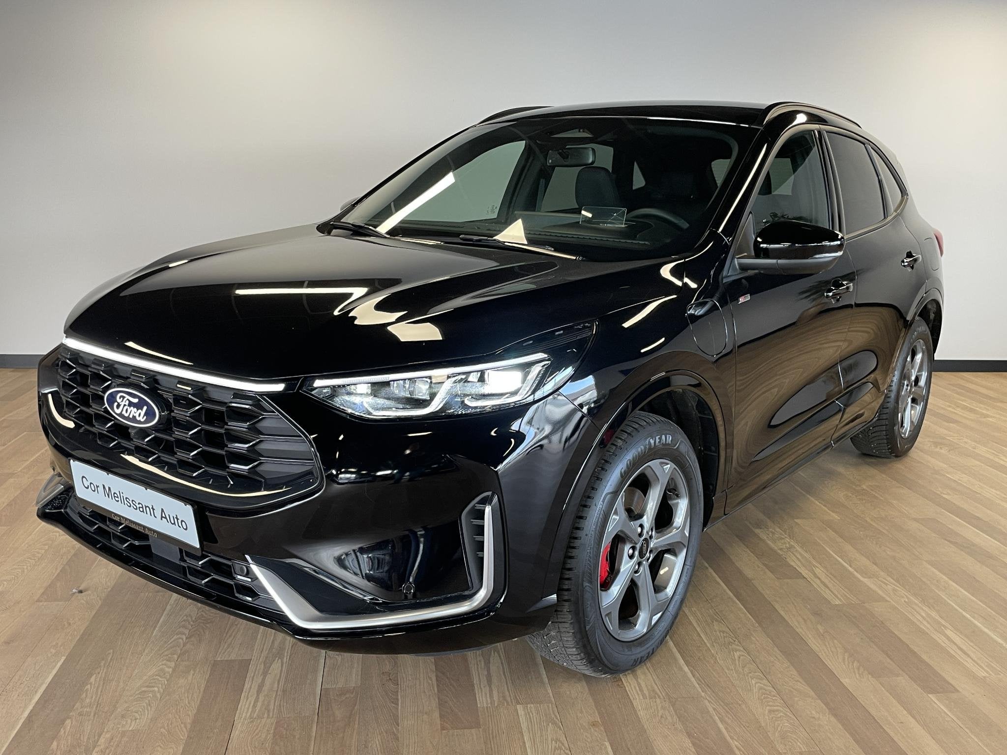 Ford Kuga 2.5 PHEV ST-Line X MATRIX LED/2100KG/360 CAMERA/TR, Auto's, 14 kWh, Gebruikt, Euro 6, Leder en Stof