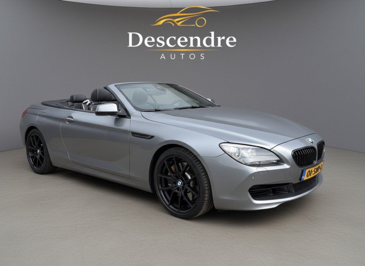 BMW 6 Serie Cabrio 650i High Executive 6 maand garantie, Auto's, Automaat, Euro 5, Achterwielaandrijving, Gebruikt
