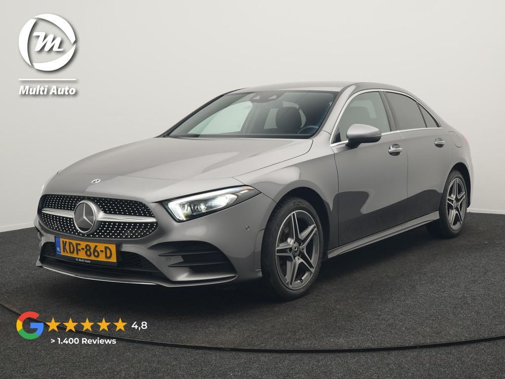 Mercedes-Benz A-Klasse 250 e AMG Line PHEV 218pk Dealer O.H., Gebruikt, 4 cilinders, Bedrijf, Grijs