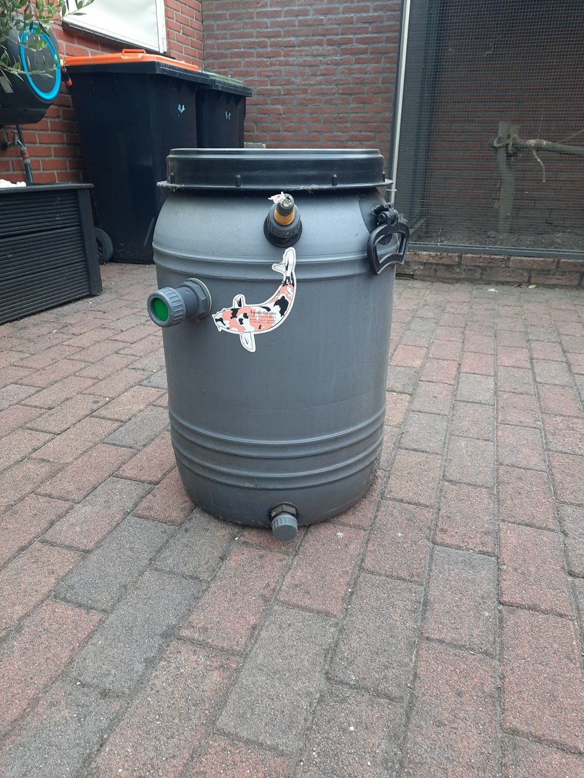 Vijverfilter, Ophalen, Gebruikt