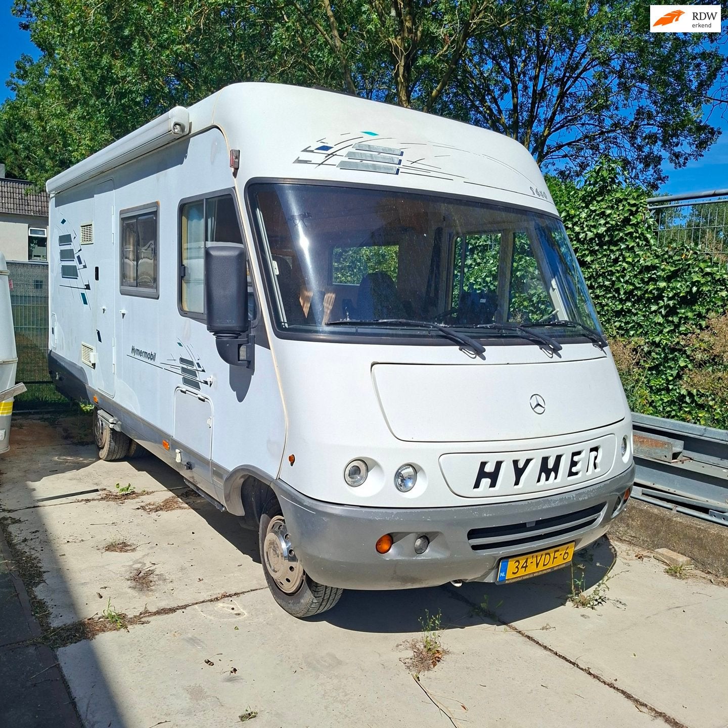 Hymer 412 D Luce Camper Hymer, Caravans en Kamperen, Campers, Integraal, Alarm, Tot en met 2, Particulier