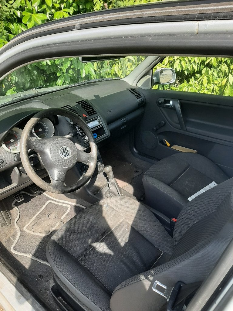 Volkswagen Polo 1.4 44KW 2001 Grijs, Voorwielaandrijving, 31 €/maand, 4 cilinders, Origineel Nederlands