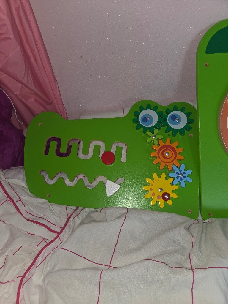Viga Toys Wandspel - krokodil., Ophalen of Verzenden, Zo goed als nieuw