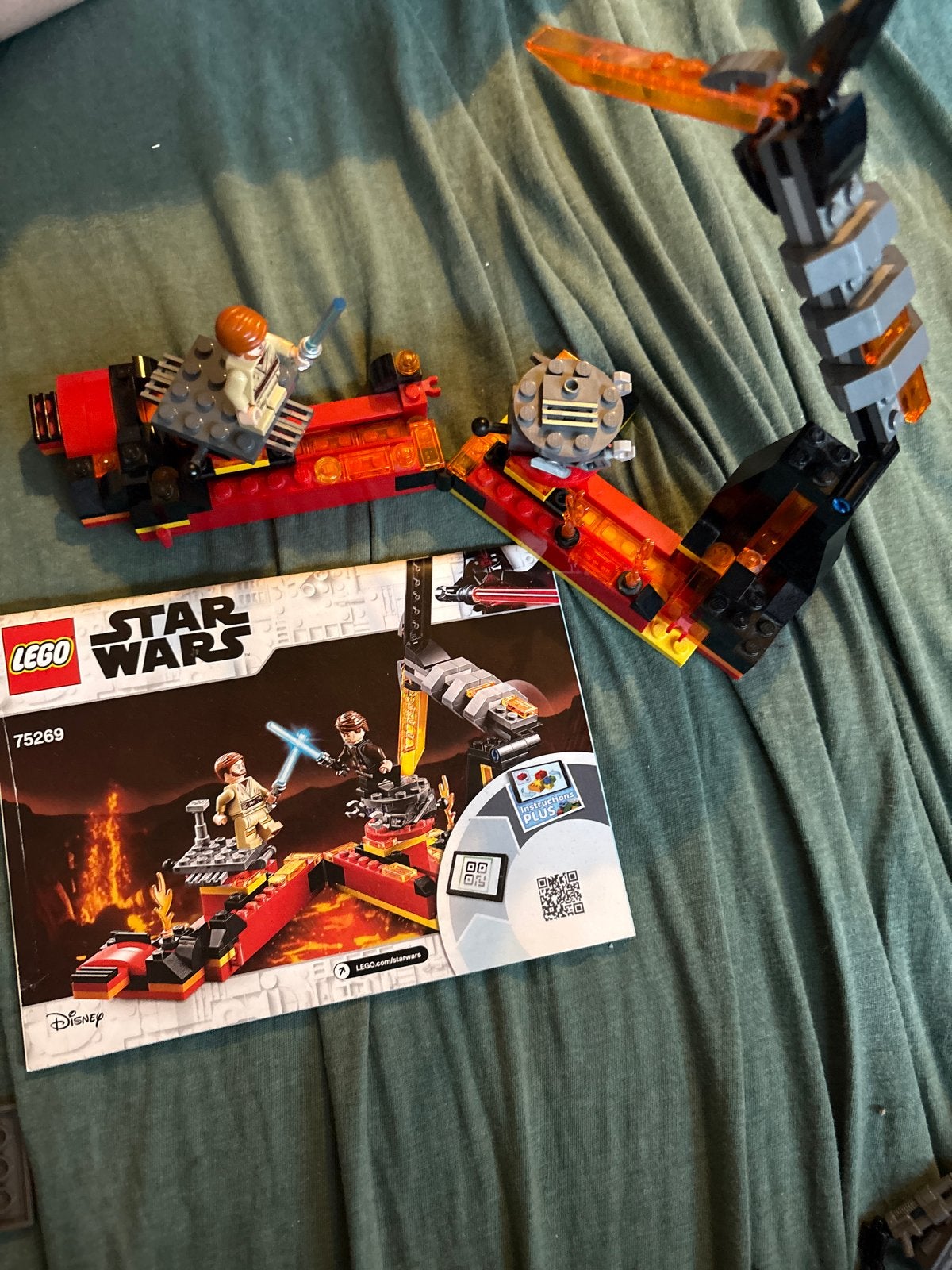 LEGO Star Wars Duel op Mustafar (75269), Gebruikt, Star Wars, Lego, Ophalen of Verzenden