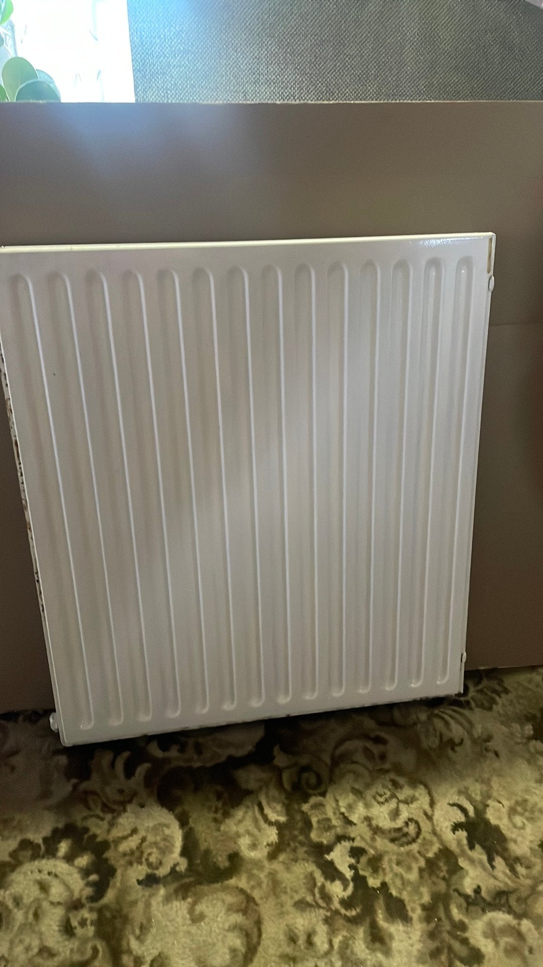 Witte metalen radiator (hxb) 900 x 800 mm T20, Ophalen, 30 tot 80 cm, Radiator, Zo goed als nieuw