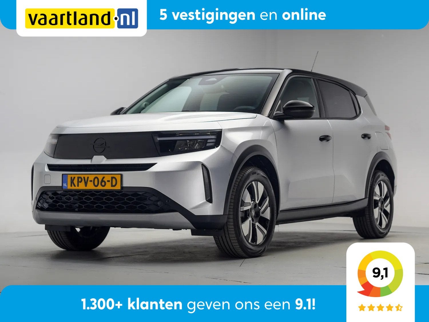 Opel Frontera Electric GS 44 kWh [ Navi Apple/Android Camera, Automaat, 0 cilinders, Gebruikt, Parkeersensor