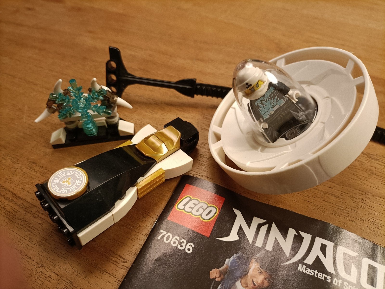 LEGO Ninjago Spinjitzu Zane 70636, Ophalen of Verzenden, Zo goed als nieuw