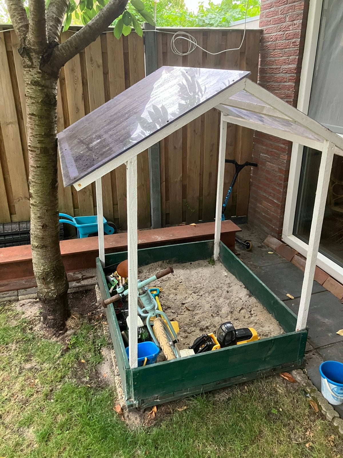 Zandbak, Kinderen en Baby's, Speelgoed | Buiten | Zandbakken, Ophalen, Gebruikt