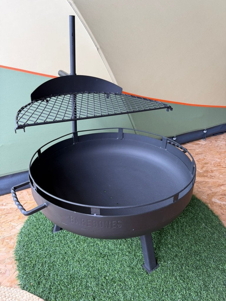 Barebones Cowboy fire pit grill system small, Ophalen of Verzenden, Zo goed als nieuw