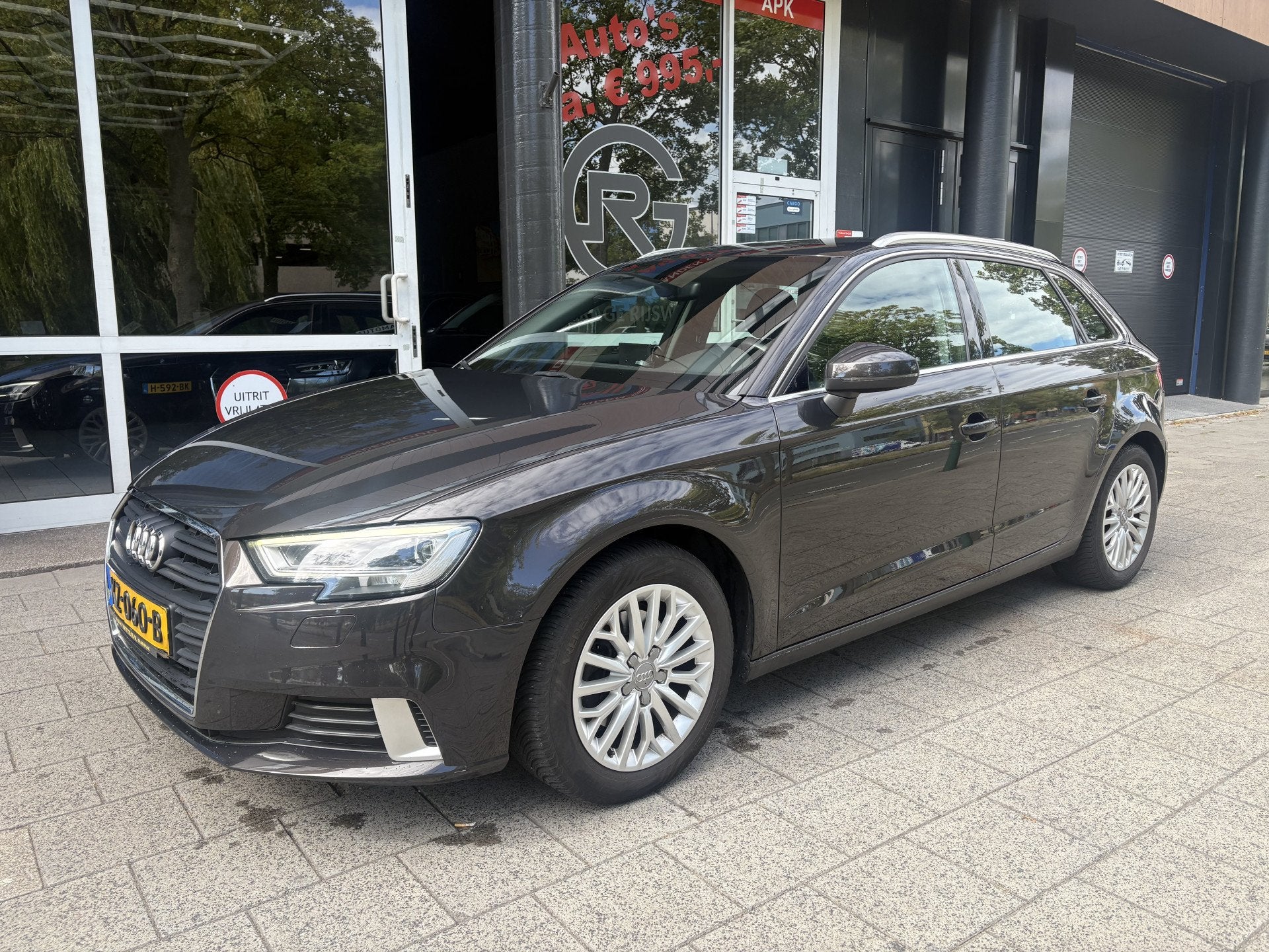 Audi A3 Sportback 1.0 TFSI Sport Lease Edition (bj 2017), Gebruikt, Euro 6, Bruin, 116 pk