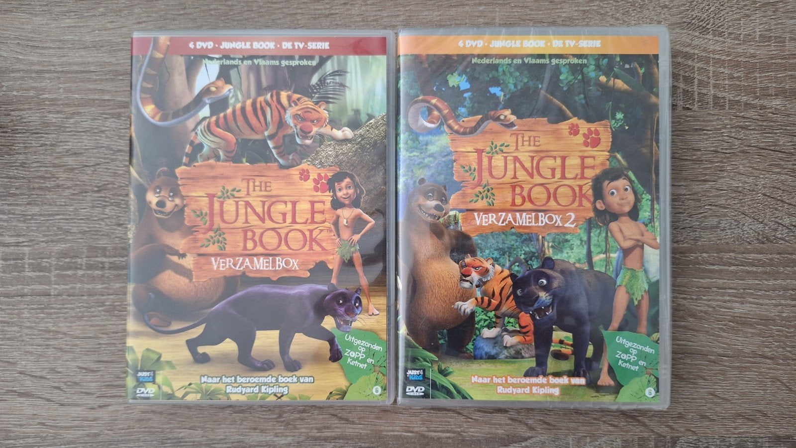 Jungle book verzamelbox 1 & 2, Avontuur, Ophalen of Verzenden, Zo goed als nieuw, Vanaf 6 jaar