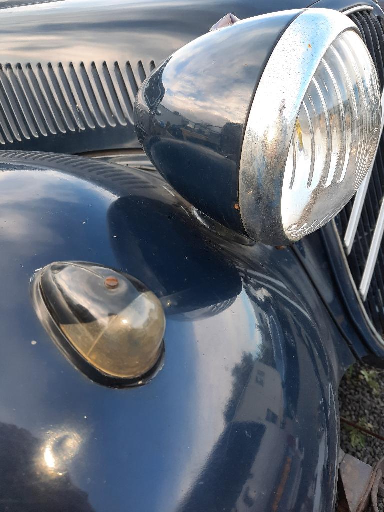Oldtimer Citroen Traction Avant 11BN 11d geen id ds,erfenis, Auto's, Voorwielaandrijving, Stof, 4 cilinders, Blauw