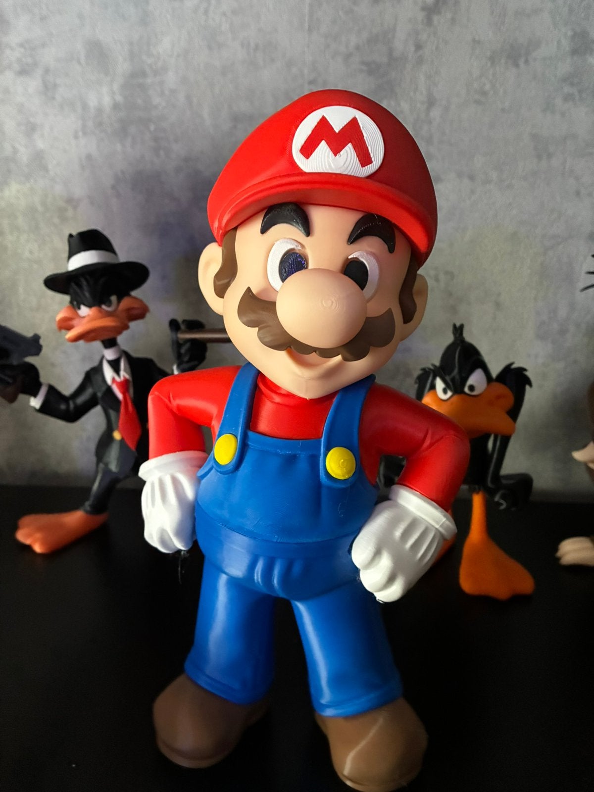 Mooie 3d geprint super Mario 30 cm lang, Ophalen of Verzenden, Nieuw, Fantasy