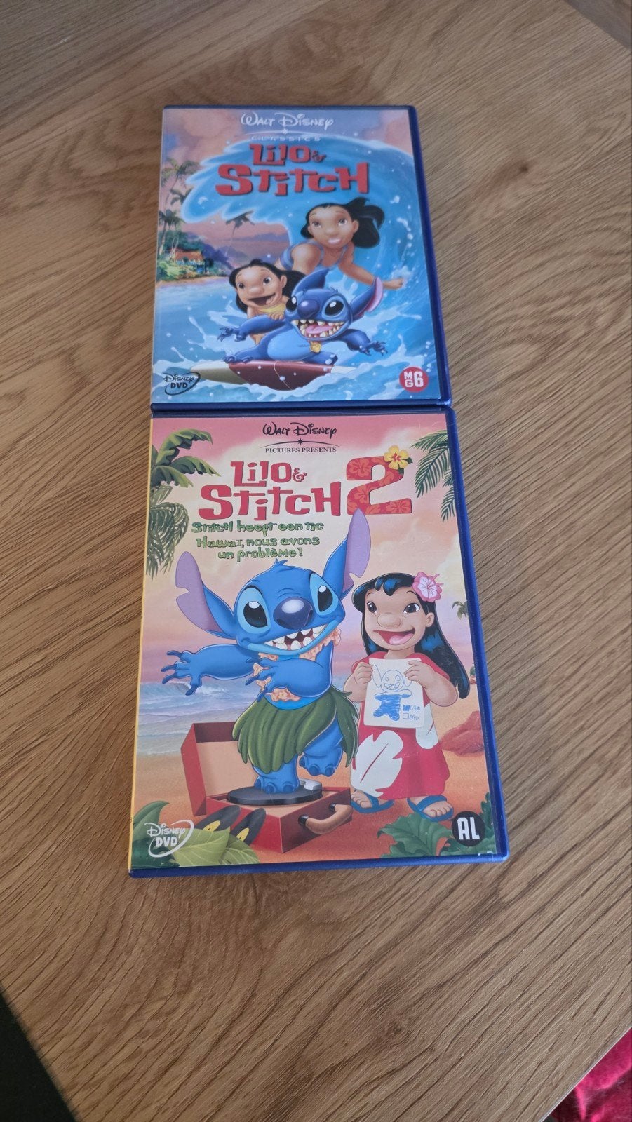 Lilo & Stitch 1 & 2 DVD - Goede staat, Cd's en Dvd's, Tekenfilm, Nederlands, Ophalen of Verzenden, Zo goed als nieuw
