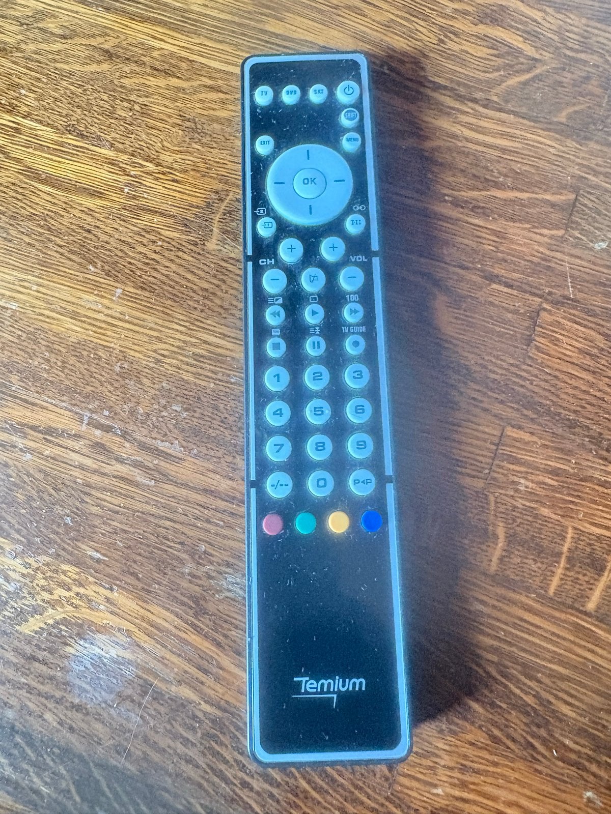 Temium Universele Afstandsbediening - Model T220012, Audio, Tv en Foto, Ophalen of Verzenden, Gebruikt, Universeel, Dvd