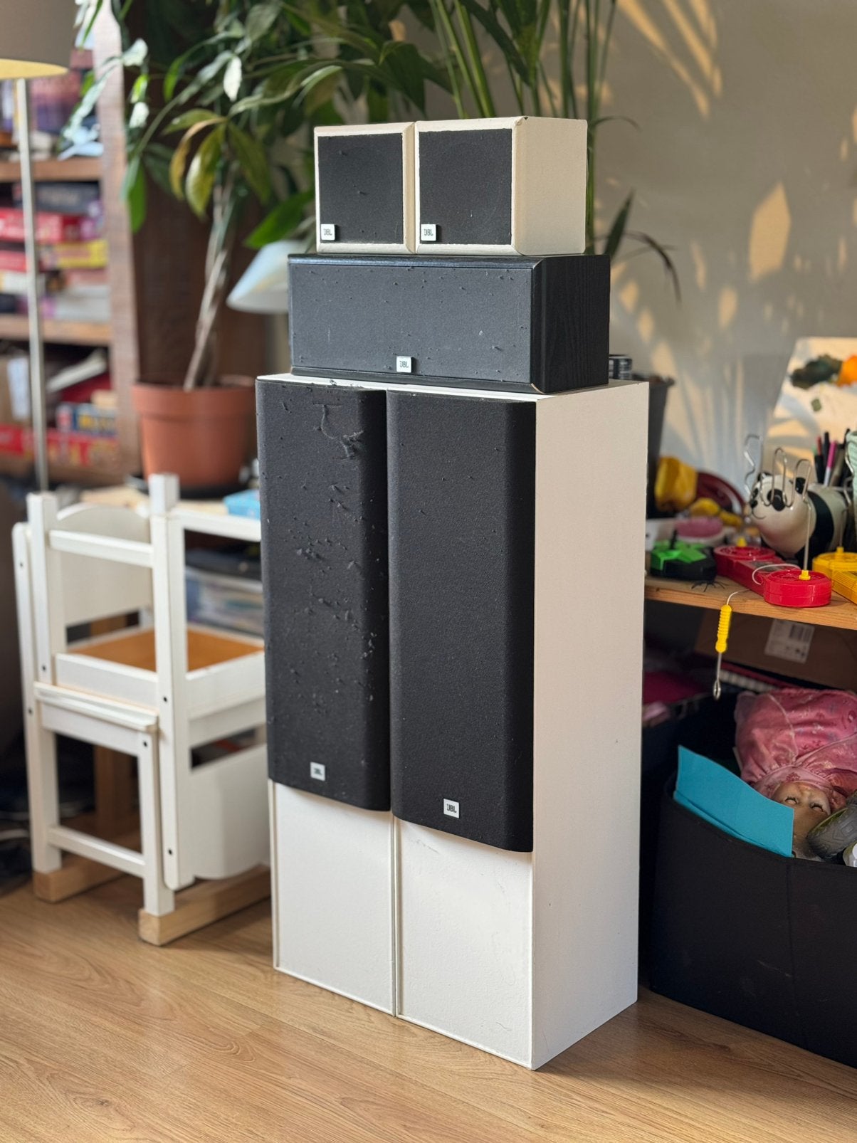 JBL MX-100 Surround Speakerset - Luidsprekers, Ophalen, Vloerstaande luidspreker, Gebruikt, JBL