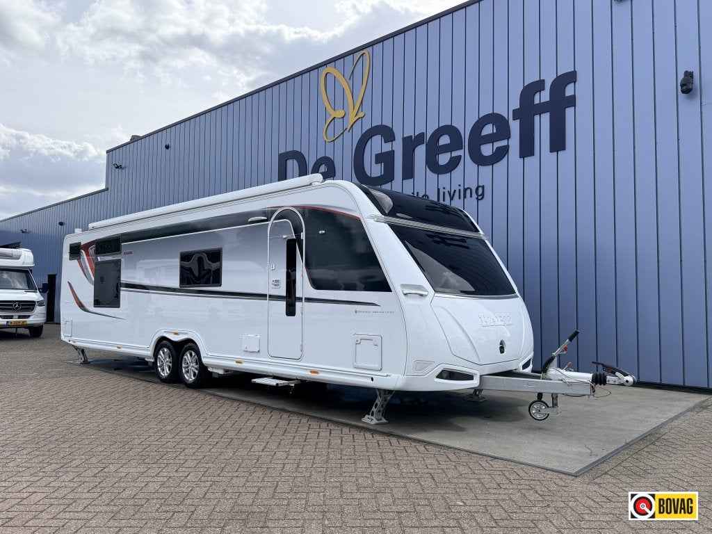 Kabe Imperial 880 TDL FK E8, Caravans en Kamperen, Overige typen, Rondzit, Bedrijf, Kabe