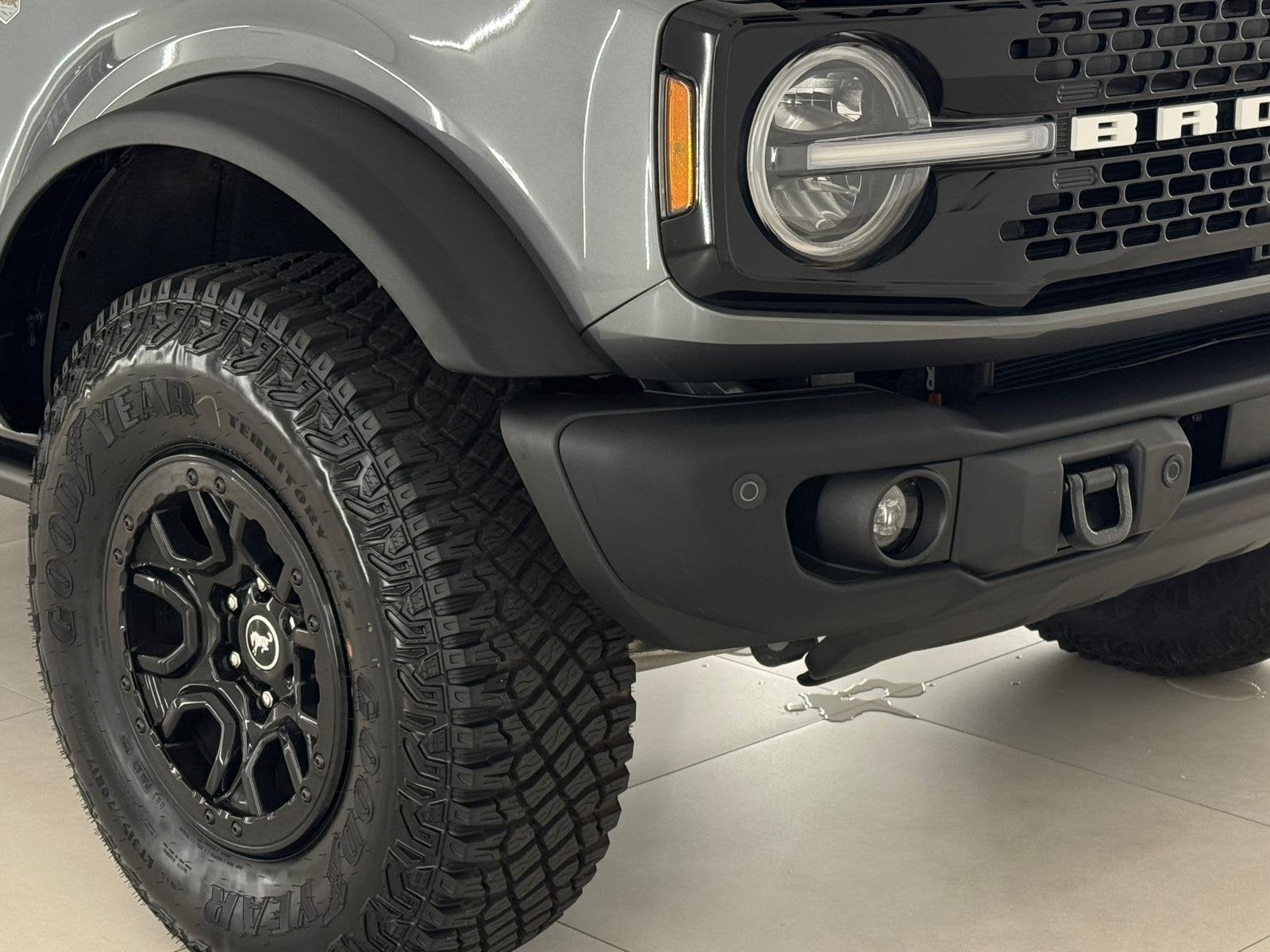 Ford Bronco 2.7 V6 EcoBoost Wildtrak (bj 2024), Auto's, Automaat, Gebruikt, Zwart, Automatische klimaatregeling