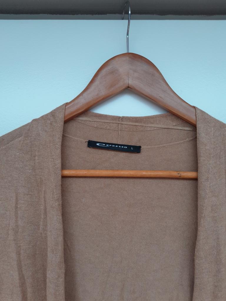 vest expresso mt L, Ophalen of Verzenden, Zo goed als nieuw, Beige