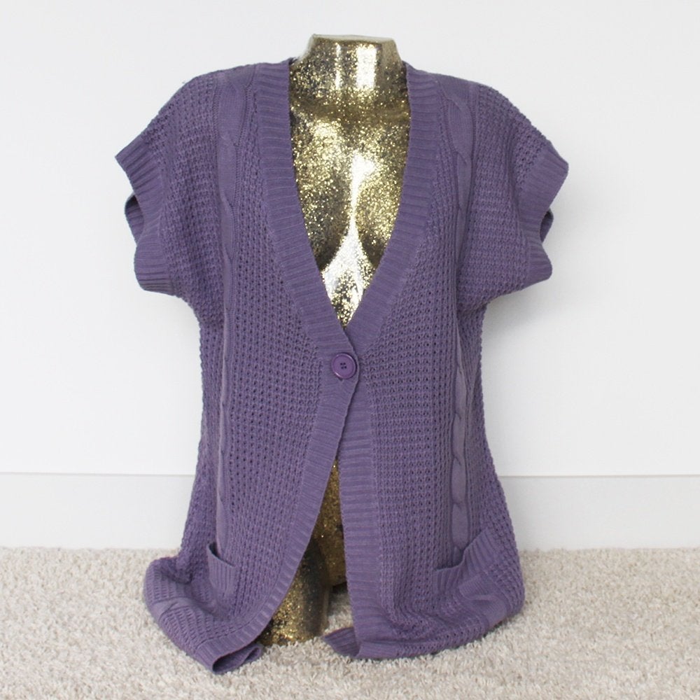 Mooi Paars Vest (XL) € 15,-, Paars, Maat 46/48 (XL) of groter, Ophalen of Verzenden, Onbekend