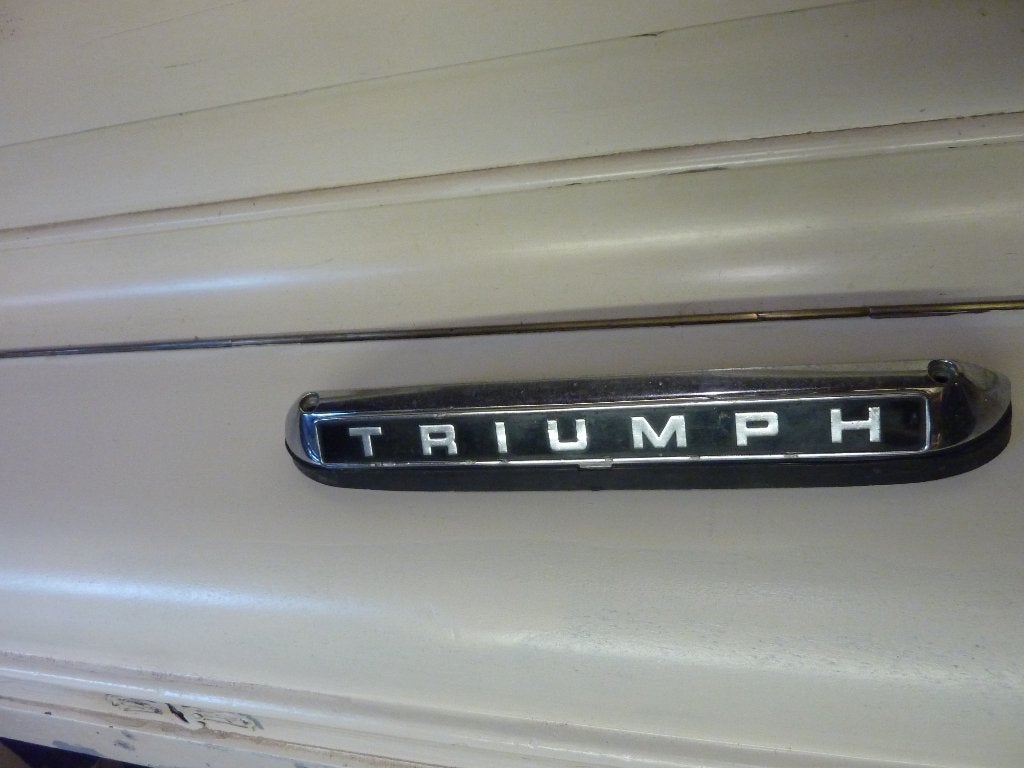 Triumph spitfire kenteken verlichting, Ophalen of Verzenden, Gebruikt, Triumph
