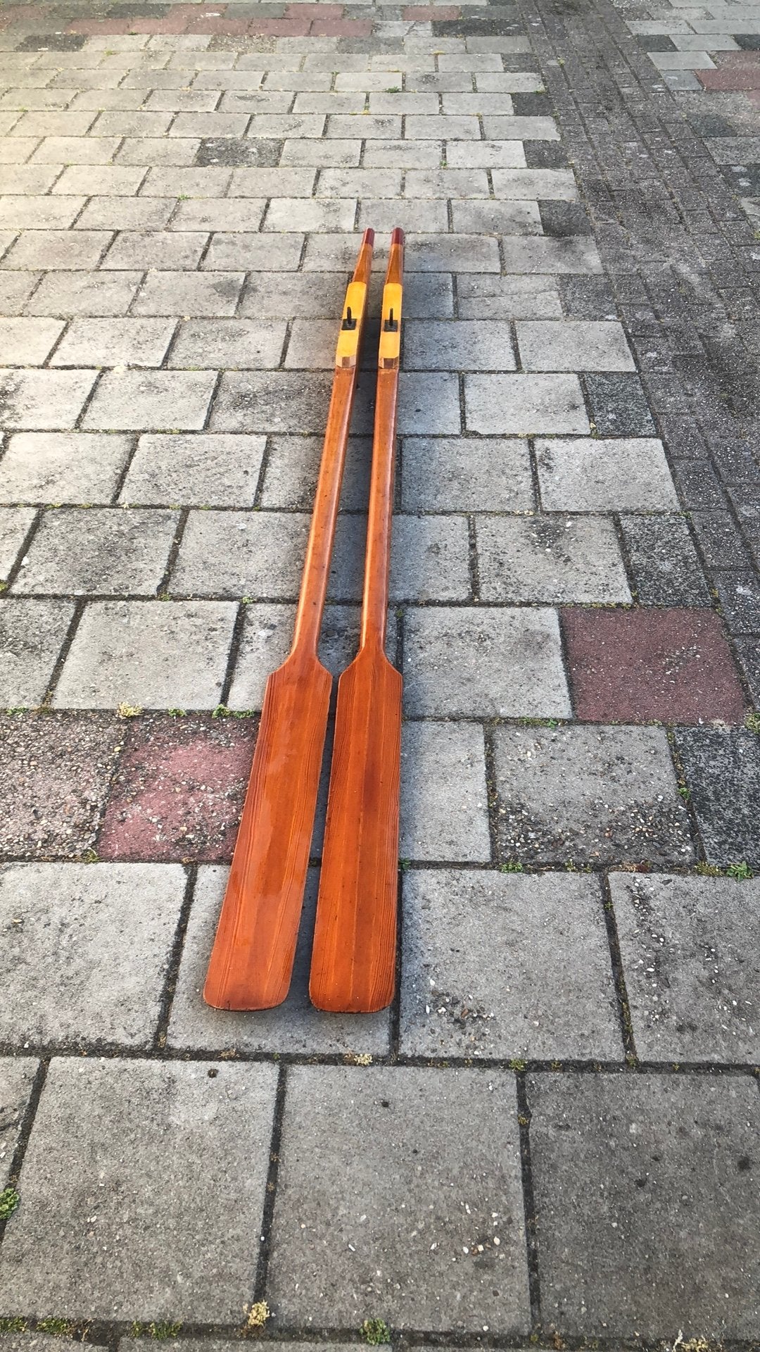 Aangeboden roeispanen., Watersport en Boten, Ophalen, Zo goed als nieuw