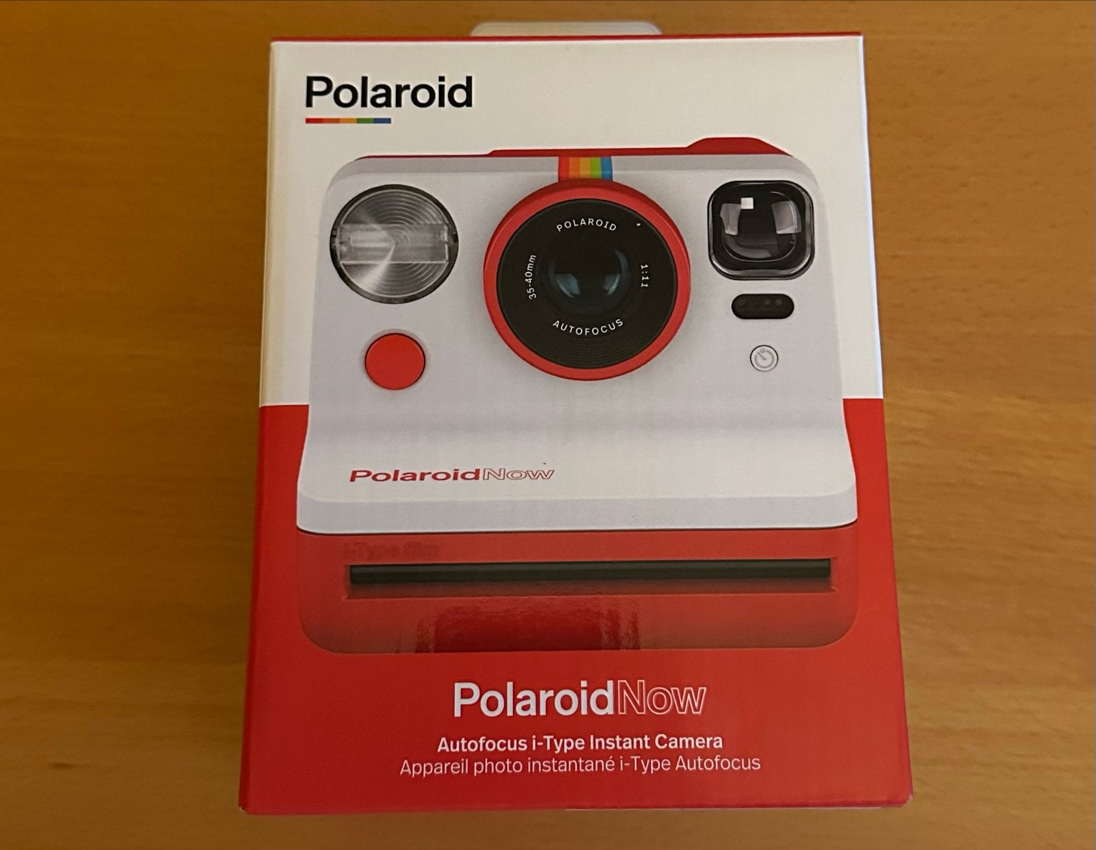 Polaroid Now Instant Camera Rood - Inclusief 6 polaroids, Ophalen of Verzenden, Zo goed als nieuw, Polaroid