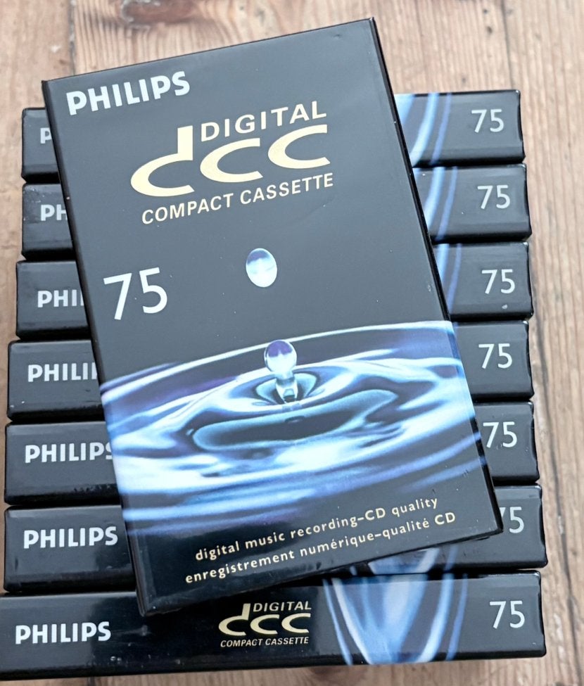 8 philips dcc cassettes, Cd's en Dvd's, Ophalen of Verzenden, Zo goed als nieuw, Overige genres, 2 t/m 25 bandjes