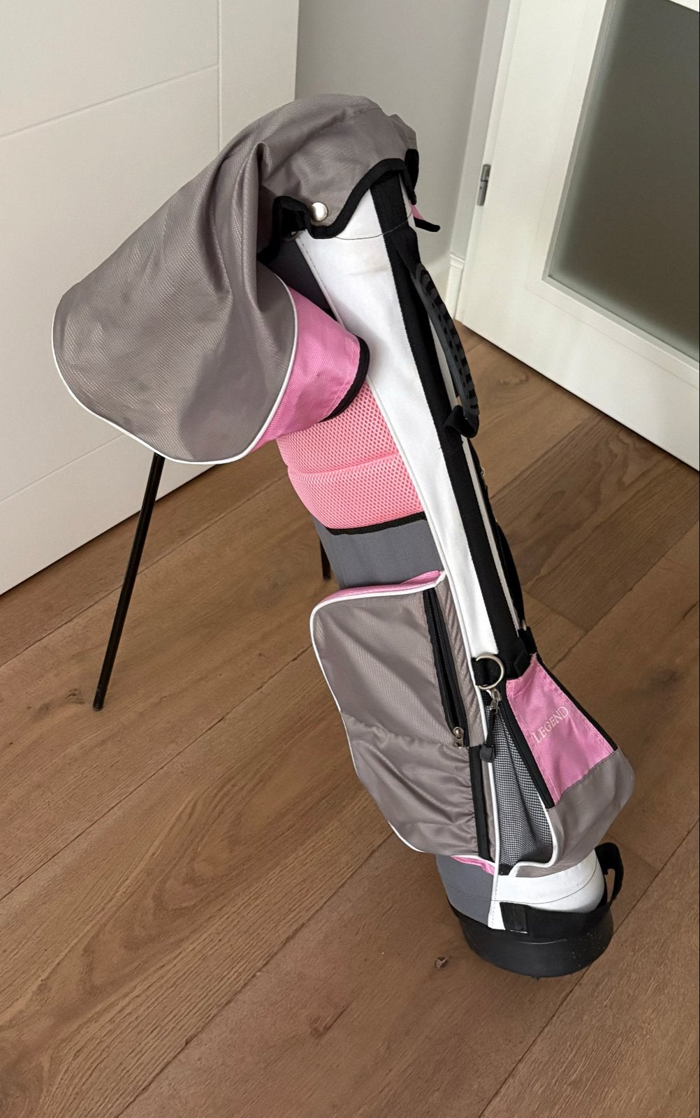 Legend golf golftas roze/grijs 85x18 cm, Ophalen, Gebruikt, Tas, Overige merken