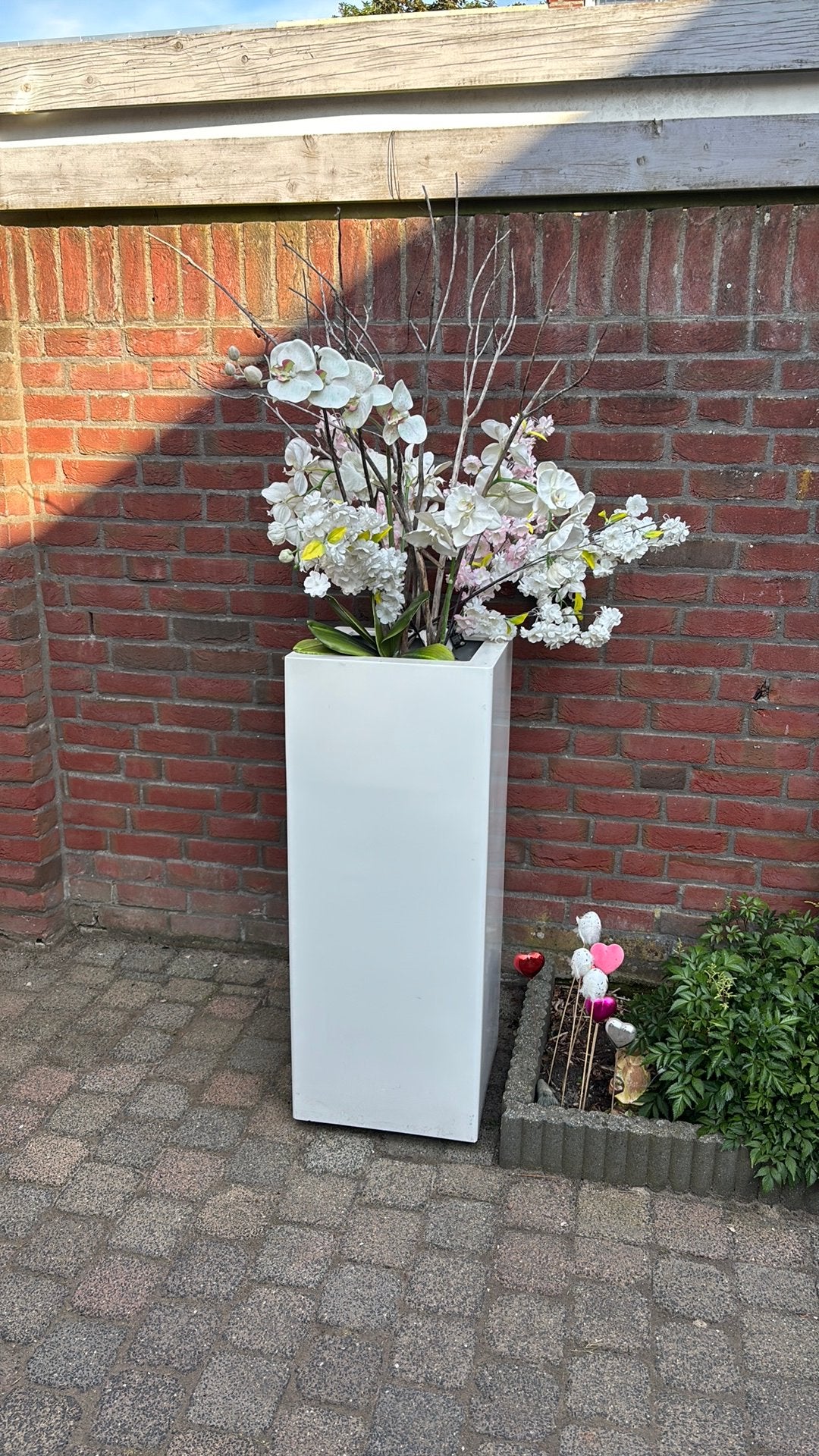 Pot voor in de tuin, Rond, Ophalen of Verzenden, Zo goed als nieuw, Tuin