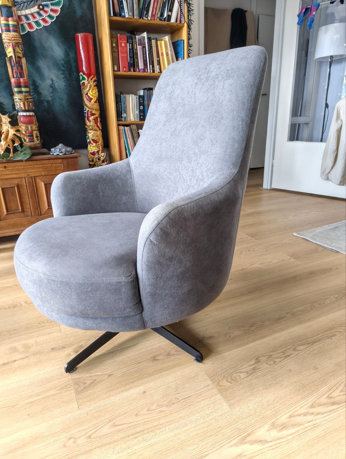 Zitmaxx draaibare stoel - Zeer goede staat, Ophalen, Zo goed als nieuw, Stof, 50 tot 75 cm