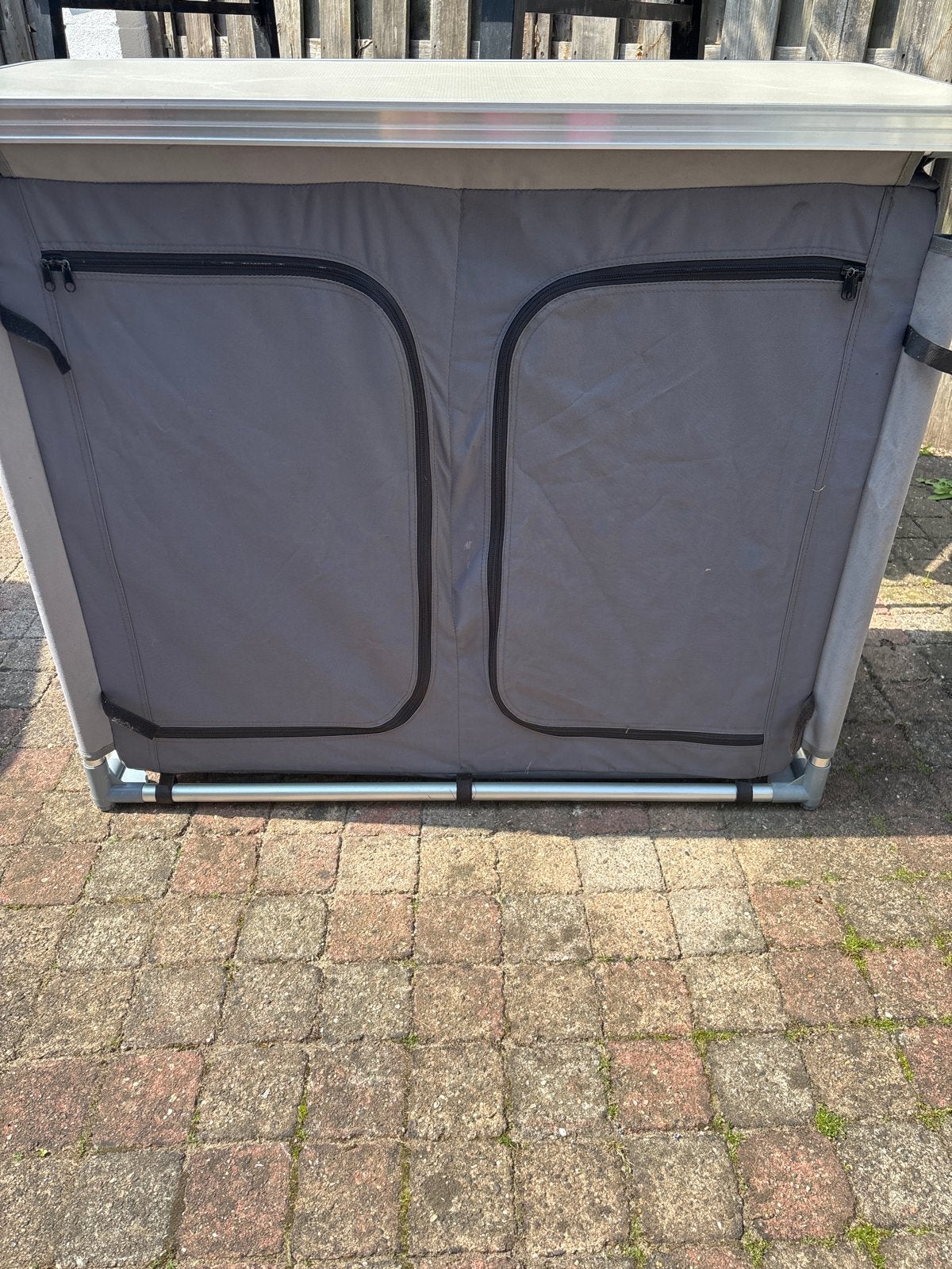 Obelink Campingkast / Opbergkast met werkblad, Ophalen, Gebruikt