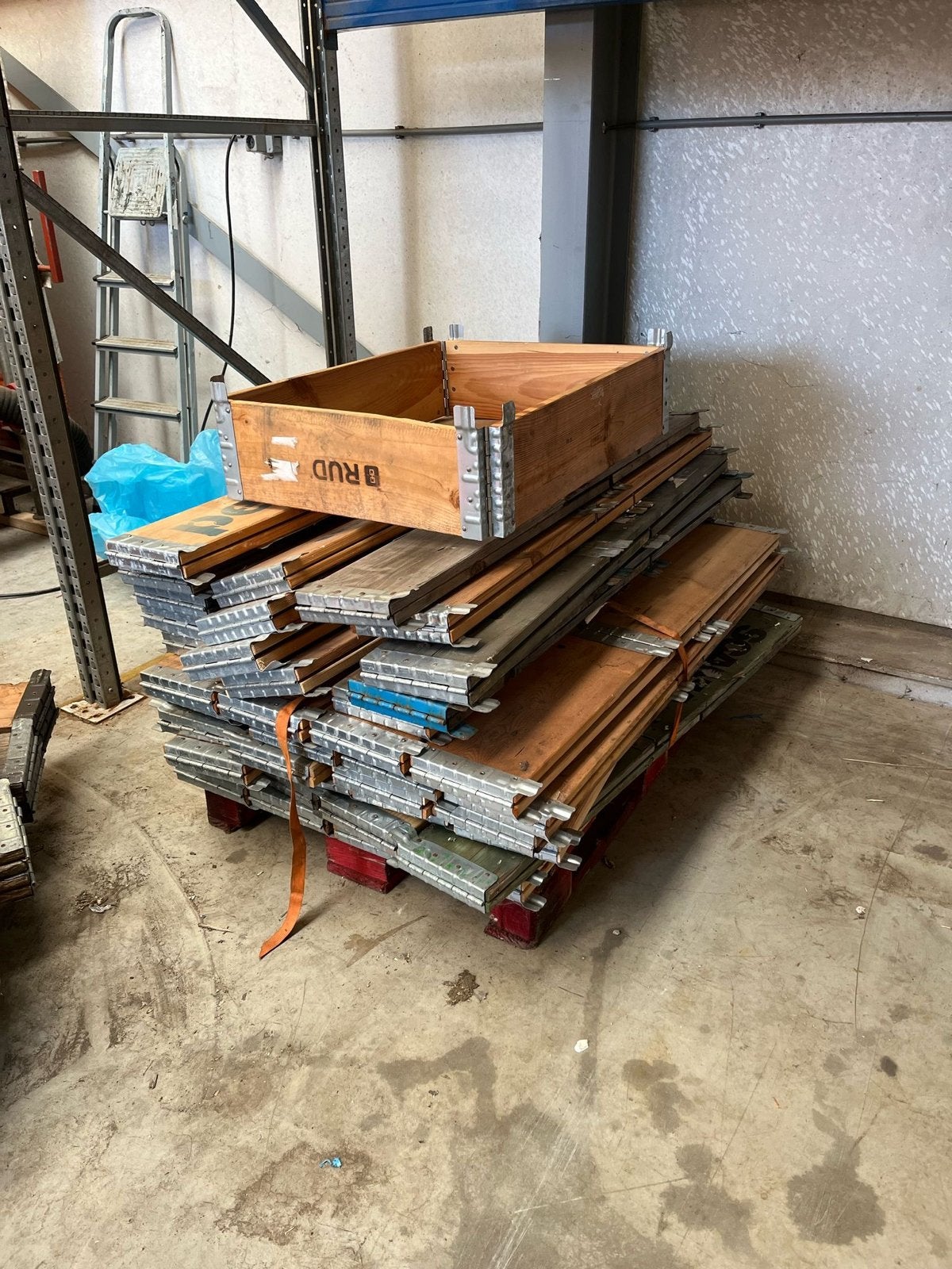 Houten opzetranden voor pallets  10 euro ps, Ophalen, Gebruikt, 100 cm of meer, Opvouwbaar