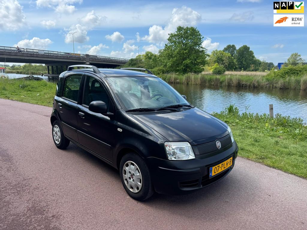 Fiat Panda 1.2 Actual |NW APK|NW STAAT|, Gebruikt, 1242 cc, Zwart, Origineel Nederlands
