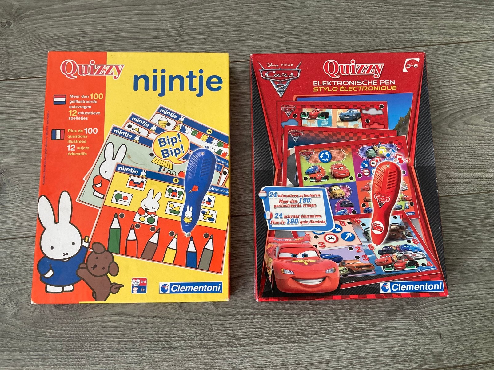 Nijntje en Cars Quizzy spel electro, Ophalen of Verzenden, Gebruikt, Ontdekken, Met geluid