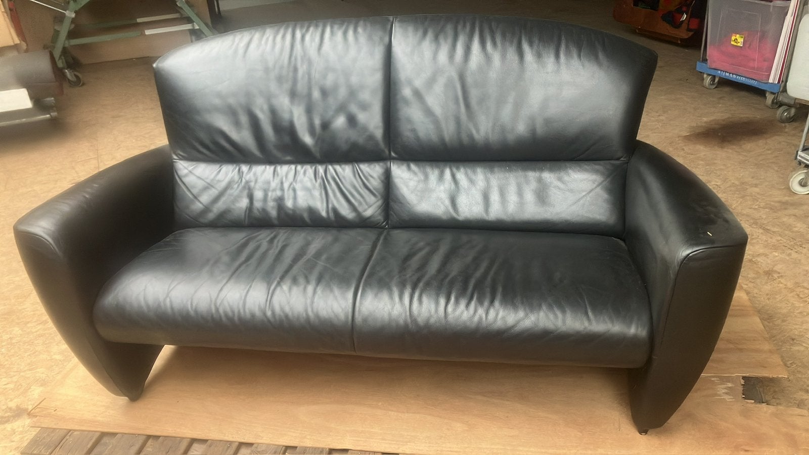 Rolf Benz 2 zitter, Ophalen, Zo goed als nieuw, 75 tot 100 cm