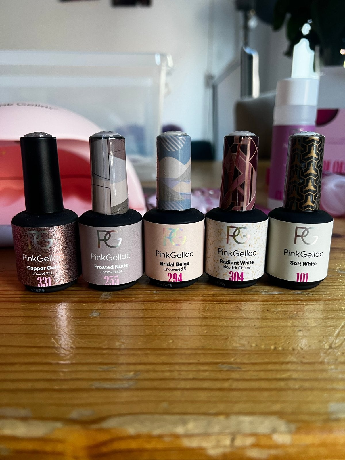 Ping Gellac startersset, Sieraden, Tassen en Uiterlijk, Uiterlijk | Cosmetica en Make-up, Ophalen, Zo goed als nieuw, Handen en Nagels