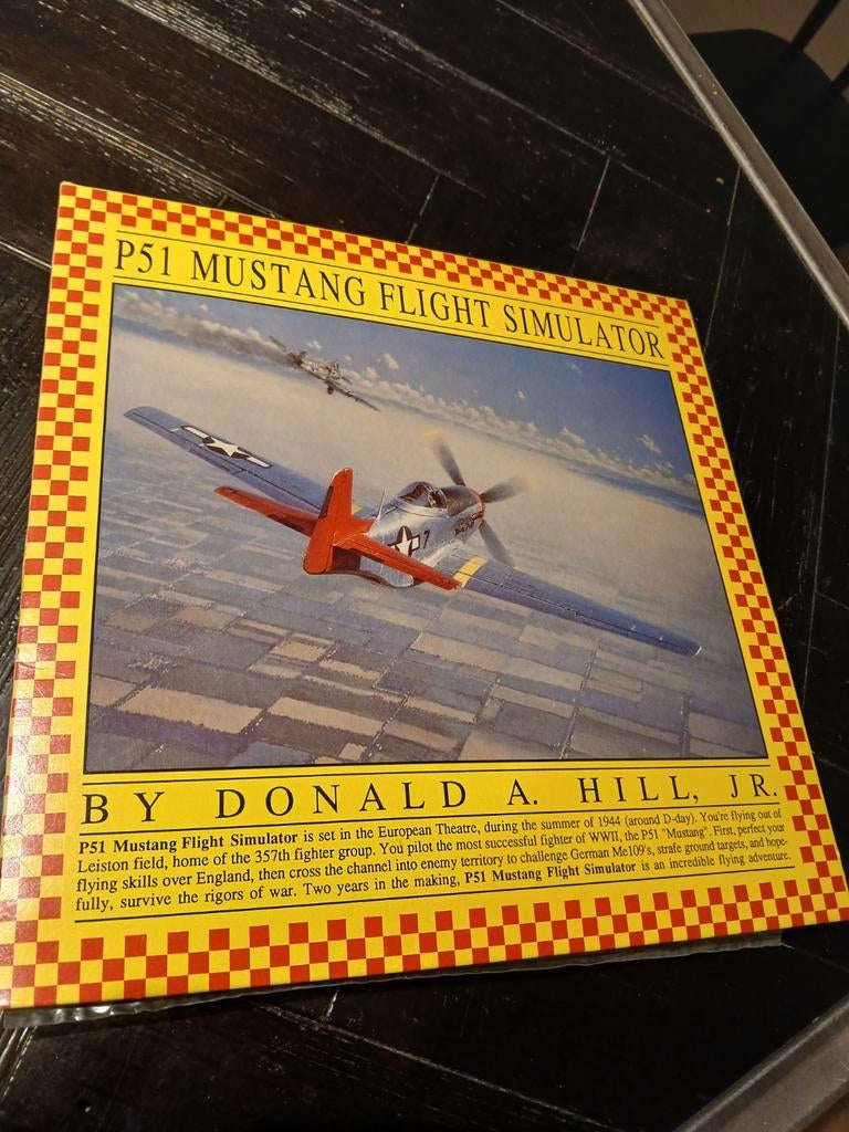 P-51 Mustang Flight Simulator PC Game, Spelcomputers en Games, Games | Pc, Gebruikt, 1 speler, Ophalen of Verzenden, Vanaf 12 jaar