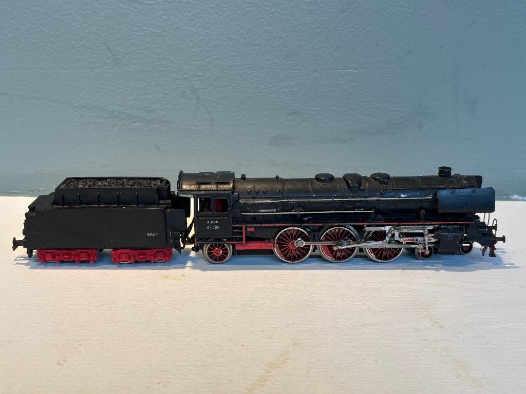 Märklin 3026 (F 800) stoomloc BR01 met telexkoppeling, Hobby en Vrije tijd, Wisselstroom, Gebruikt, Locomotief, Ophalen of Verzenden