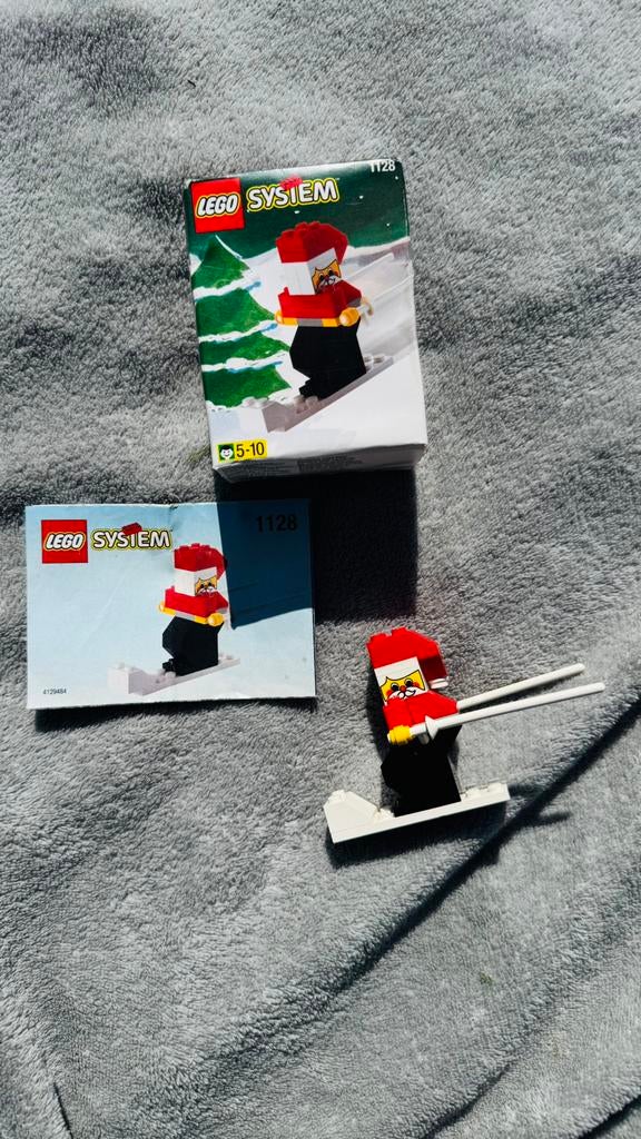 Lego 1128 Skiënde kerstman, Overige thema's, Lego, Ophalen of Verzenden, Zo goed als nieuw