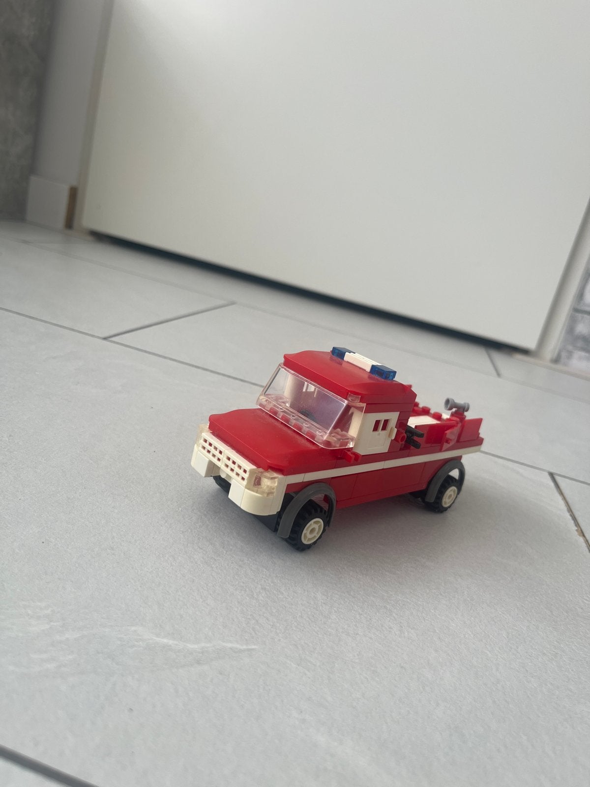 Vintage Originele Lego Brandweerwagen - Klassiek Model, Kinderen en Baby's, Speelgoed | Duplo en Lego, Lego, Ophalen of Verzenden