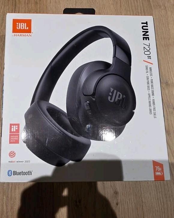 JBL Tune 720BT koptelefoon - Zo goed als nieuw, in doos, Ophalen of Verzenden