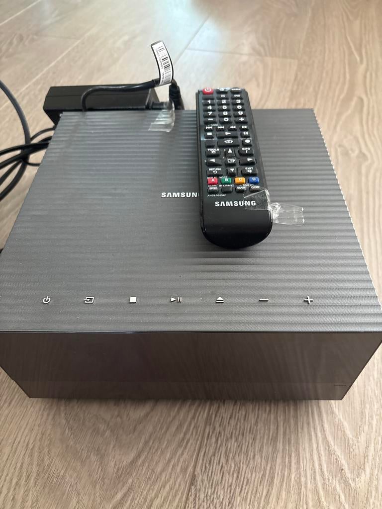 Samsung MM-J430D Microset met speakers en afstandsbediening, Audio, Tv en Foto, Stereo-sets, Gebruikt, Microset, Speakers, Ophalen