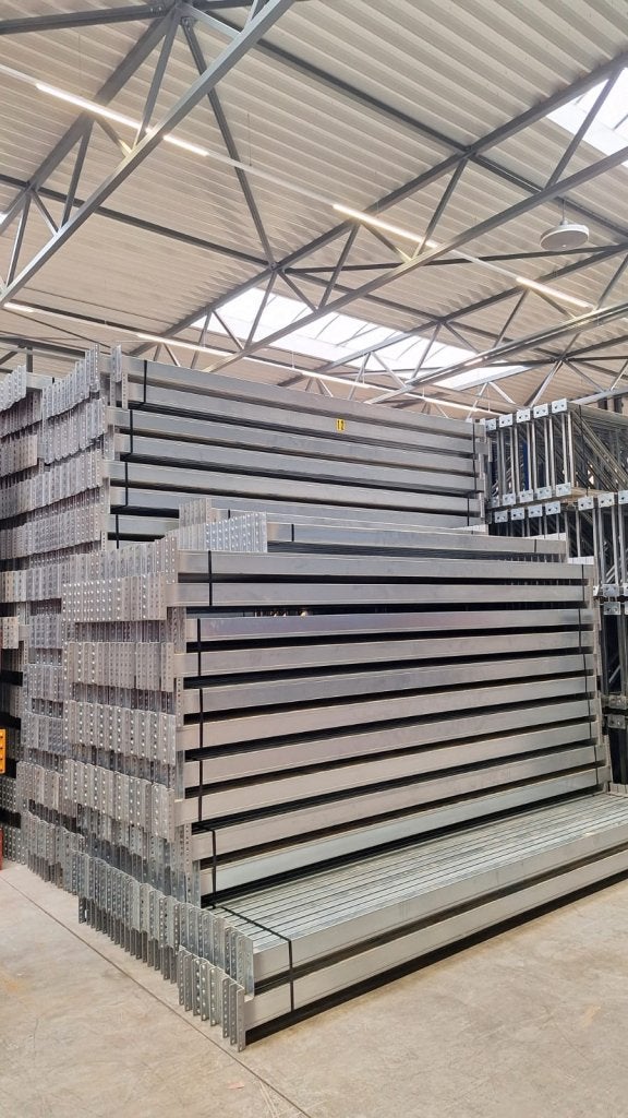 Partij Dexion P90 palletstelling magazijnstelling stelling, Niet ingevuld, Niet ingevuld, Niet ingevuld