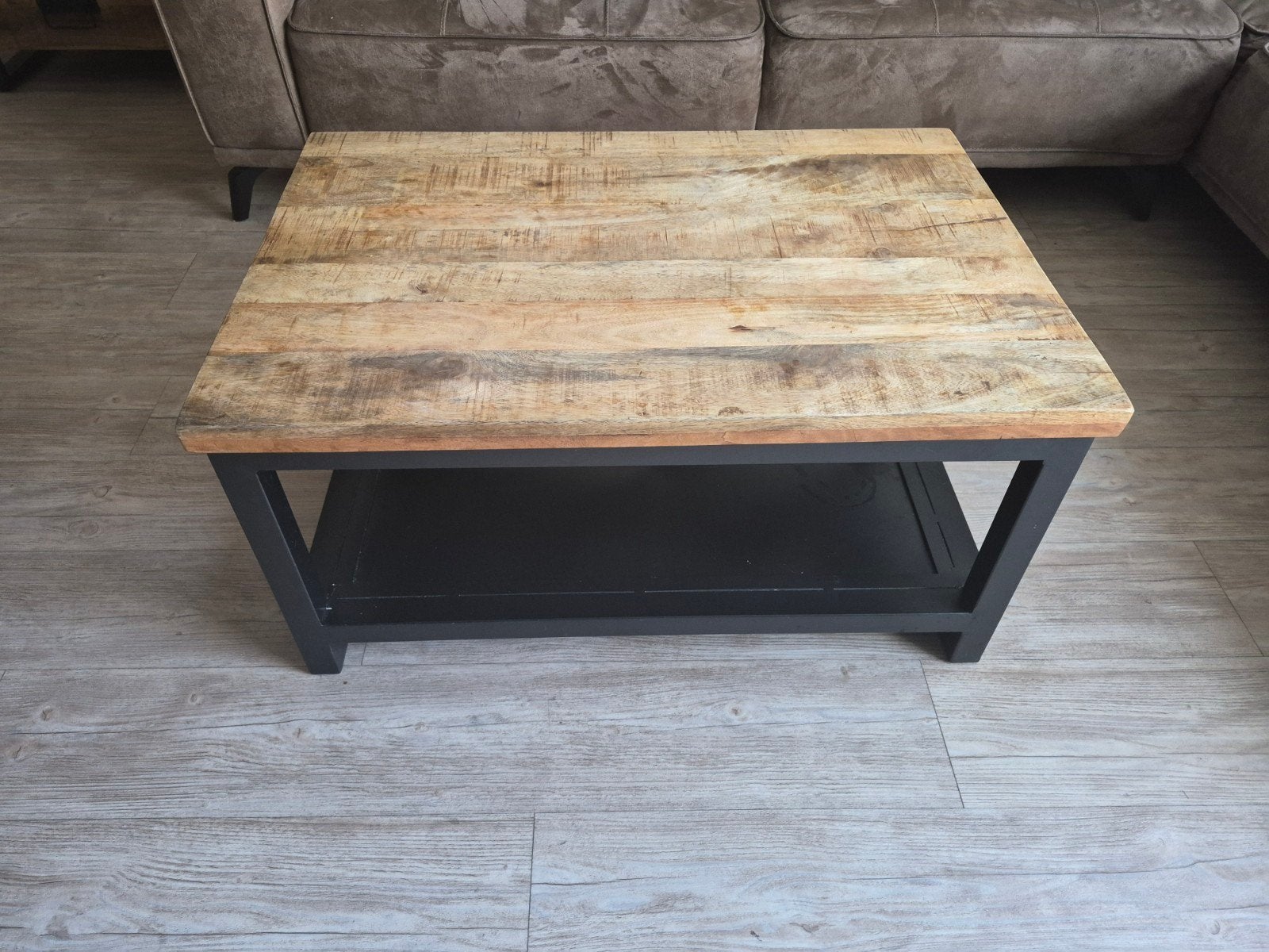 mango houten salontafel, Ophalen, Rechthoekig, 50 tot 100 cm, 50 tot 100 cm