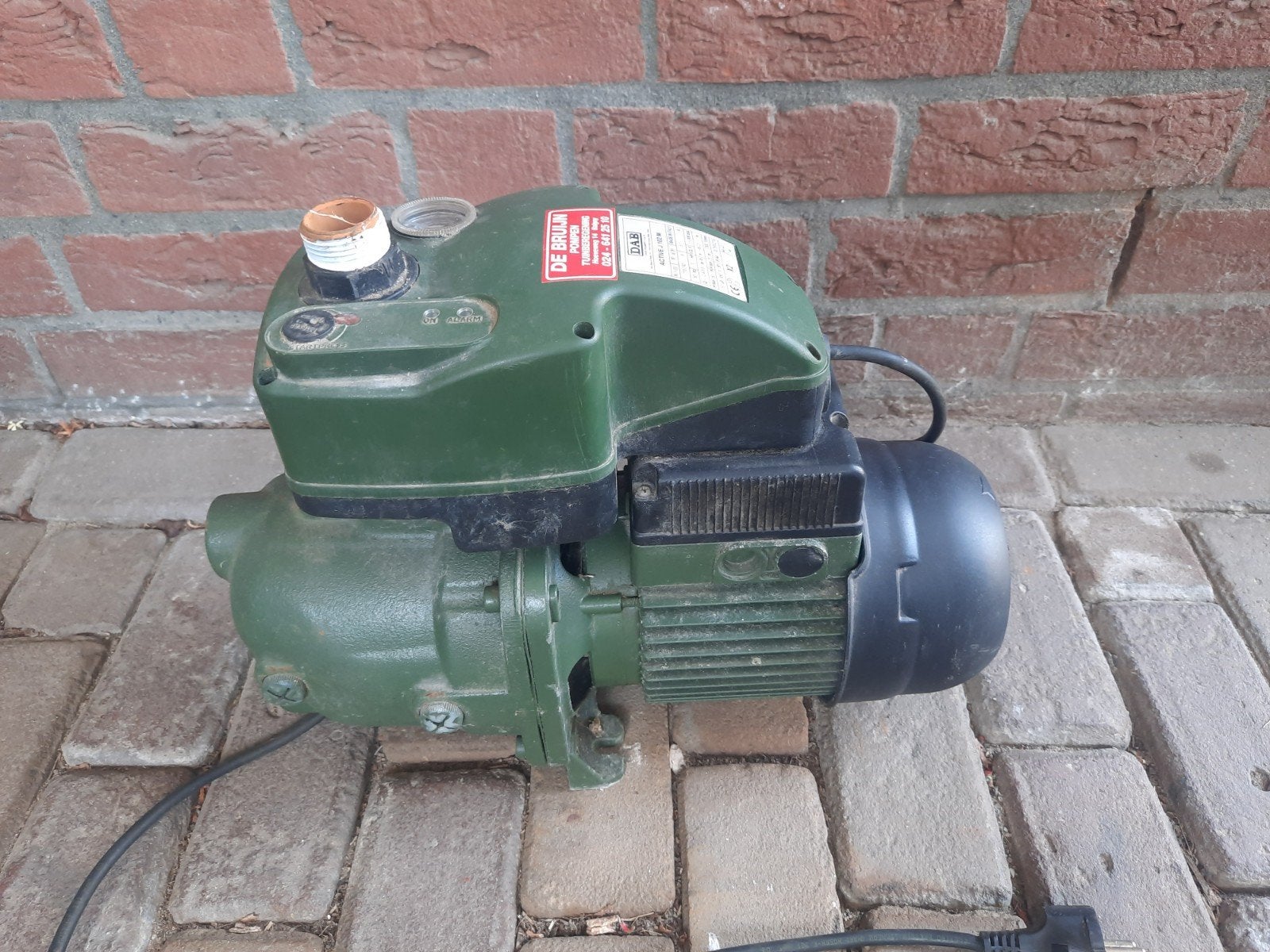 DAB ACTIVE J 102 M Hydrofoorpomp - Zo goed als nieuw, Ophalen, Zo goed als nieuw, Elektrisch, Hydrofoorpomp