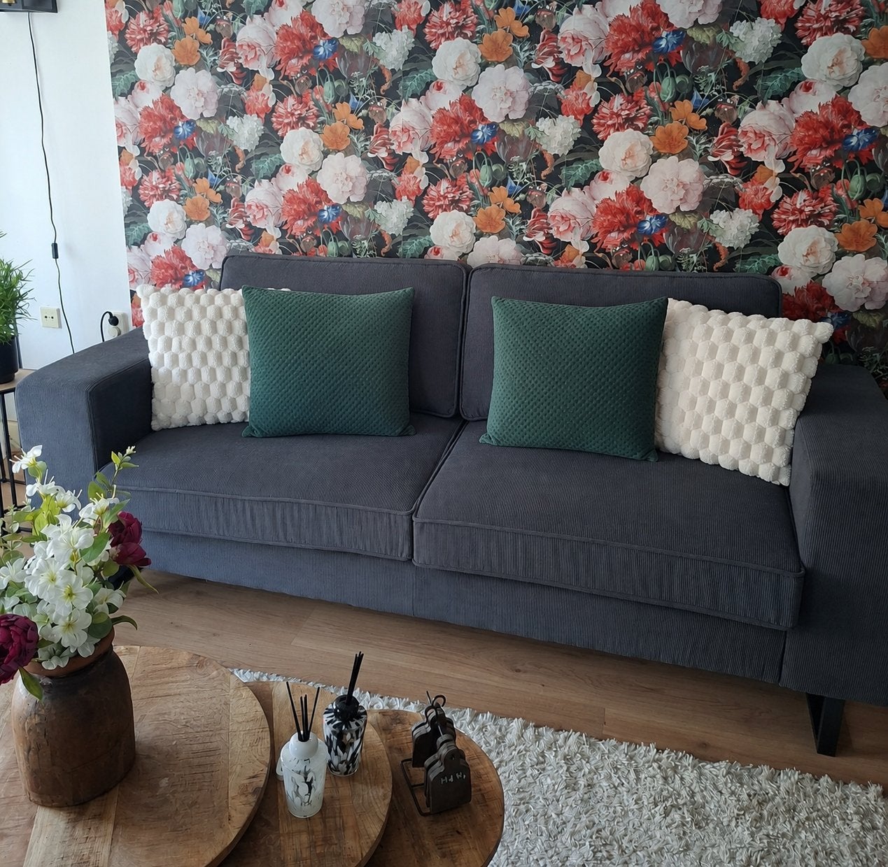 Zo goed als nieuw bankstel, ~7 mnd oud, Ophalen, Driepersoons, 75 tot 100 cm, Zo goed als nieuw
