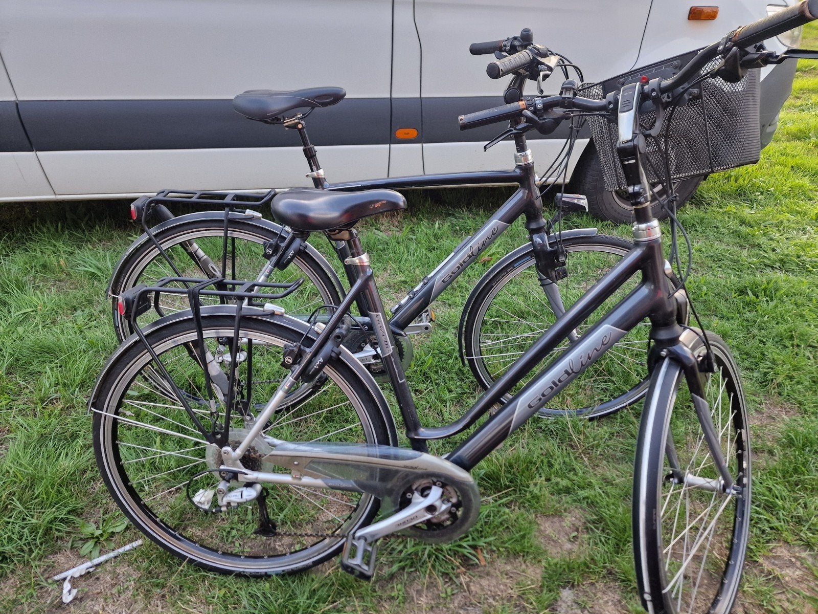 setje gazelle imola goldline 28" 57 cm staat in belgie!, Ophalen, Gebruikt, Velgrem, Versnellingen