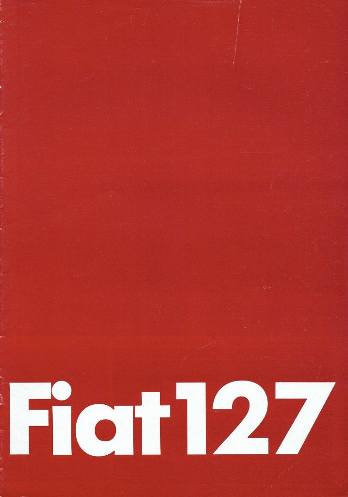 Folder Fiat 127 (1980), Verzenden, Gelezen, Overige merken