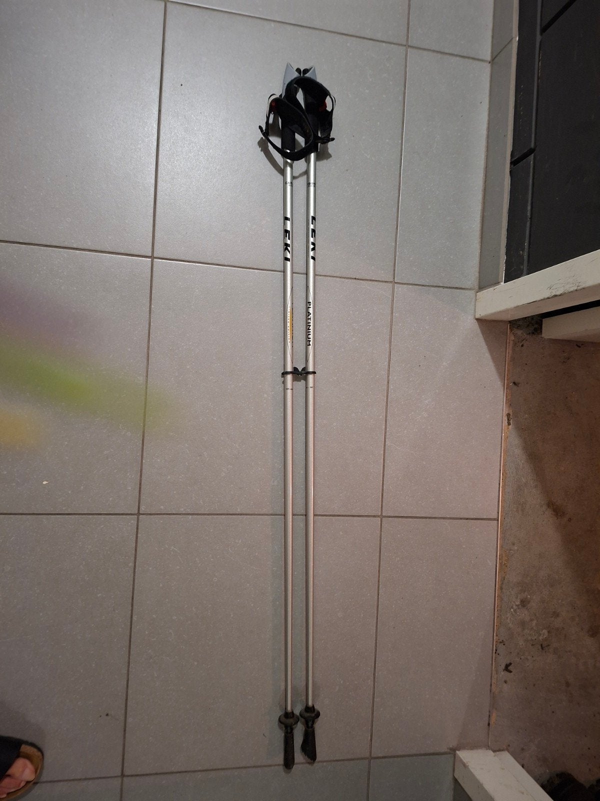 Leki Nordic Walking Stokken 125 cm - Zo goed als nieuw, Ophalen, Zo goed als nieuw